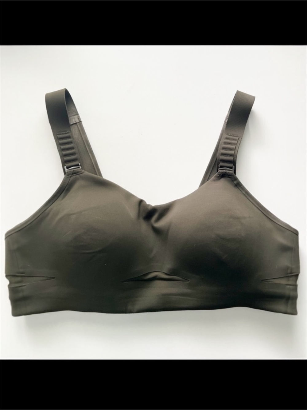 Lululemon Swift Speed Bra High Support Dark Olive 36B - Picture 1 of 5
